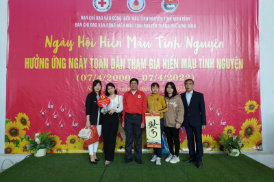 TRƯỜNG TIỂU HỌC NINH TIẾN THAM GIA NGÀY HỘI HIẾN MÁU TÌNH NGUYỆN NĂM 2022