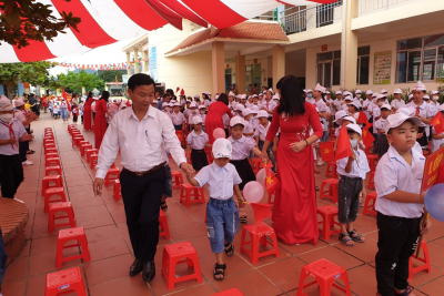 TRƯỜNG TIỂU HỌC NINH TIẾN TỔ CHỨC LỄ KHAI GIẢNG NĂM HỌC 2022 – 2023