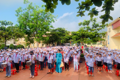 TRƯỜNG TIỂU HỌC NINH TIẾN LONG TRỌNG TỔ CHỨC LỄ TỔNG KẾT NĂM HỌC 2022-2023