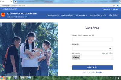 Hướng dẫn tuyển sinh lớp 1 năm học 2023-2024