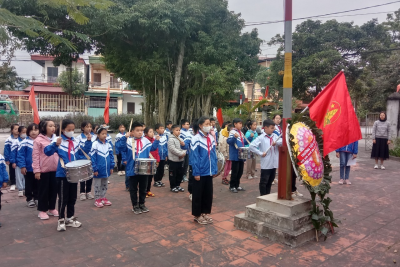 Trường Tiểu học Ninh Tiến chào mừng ngày thành lập Quân đội nhân dân VN, công khai dự toán quý III, dự toán bổ sung NSNN, mua sắm tài sản năm 2023