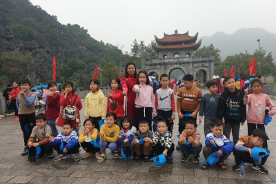 Trường TH Ninh Tiến tổ chức học sinh tham quan trải nghiệm, học tập lịch sử địa phương tại Khu du lịch Cố Đô Hoa Lư, công khai bổ sung NSNN năm 2024