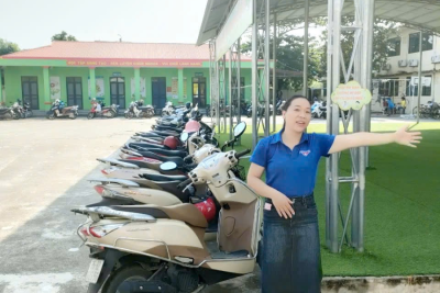 Trường Tiểu học Ninh Tiến tổ chức họp phụ huynh đầu năm học 2024 – 2025 và tuyên truyền hướng dẫn phụ huynh sắp xếp xe an toàn