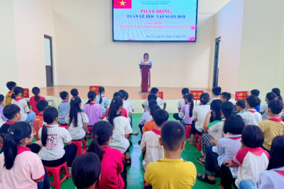 TRƯỜNG TIỂU HỌC NINH TIẾN TÍCH CỰC HƯỞNG ỨNG TUẦN LỄ HỌC TẬP SUỐT ĐỜI NĂM 2025