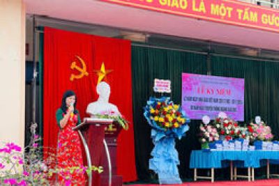 TRƯỜNG TH NINH TIẾN KỶ NIỆM NGÀY NHÀ GIÁO VIỆT NAM 20/11 – TÔN VINH NHỮNG NGƯỜI ƯƠM MẦM TRI THỨC